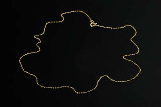 Zarte Gelbgold 585 Collier Gliederkette, 1g, L. 41cm - photo 1