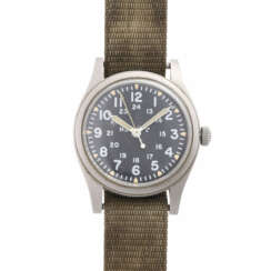 HAMILTON Military Watch Armbanduhr, Ref. 6645-00-952-3767, ca. 1980er Jahre.