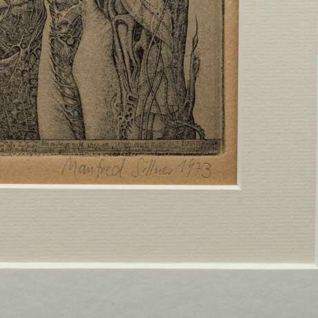 SILLNER, MANFRED (geb. 1937), 2 Aquatintaradierungen: "Ruhende Diana" & "Daphne am Ziel", - фото 4