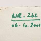 Becker, Claus (1902-1983) "Hafenansicht" 1975, Öl/Papier, u.r. sign./dat., verso bez., BM 50x63cm, u.l. und o.r. kleiner Riss - photo 4