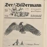 Barlach, Ernst (1870-1938) "Selig sind die Barmherzigen..." 1916, Lithographie, i.d. Platte sign., rückseitig "Der Bildermann, 20. November 1916, No. 16" mit i. Stein sign. Lithographie August Gaul, v… - photo 4