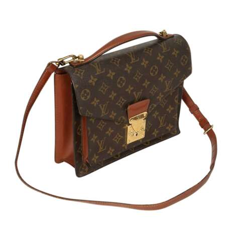 LOUIS VUITTON VINTAGE Handtasche "MONCEAU 28". - photo 2