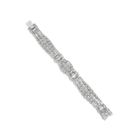 CARTIER ART DECO DIAMOND BRACELET - фото 3