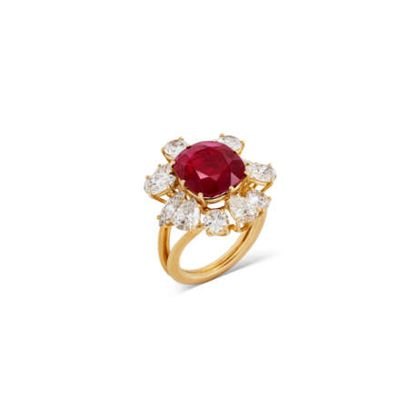 RUBY AND DIAMOND RING - фото 3