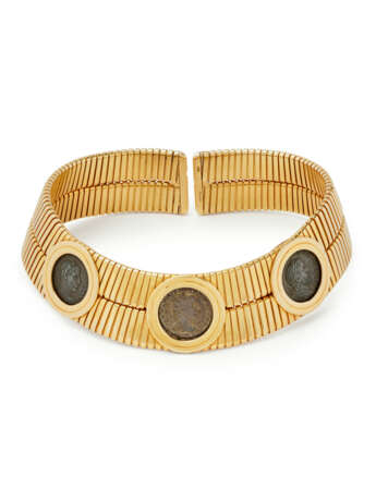 BULGARI COIN AND GOLD `MONETE` CHOKER - photo 1