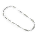 CHAUMET ART DECO DIAMOND AND ROCK CRYSTAL SAUTOIR - photo 9