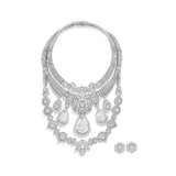 THE MAHARAJA NECKLACE MAGNIFICENT VAN CLEEF & ARPELS DIAMOND TRANSFORMABLE NECKLACE AND EARRINGS - фото 1