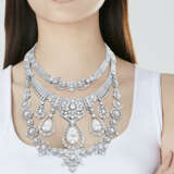 THE MAHARAJA NECKLACE MAGNIFICENT VAN CLEEF & ARPELS DIAMOND TRANSFORMABLE NECKLACE AND EARRINGS - фото 5