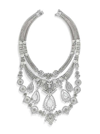 THE MAHARAJA NECKLACE MAGNIFICENT VAN CLEEF & ARPELS DIAMOND TRANSFORMABLE NECKLACE AND EARRINGS - фото 7