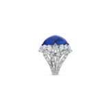 SAPPHIRE AND DIAMOND RING - photo 4