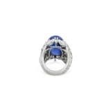 SAPPHIRE AND DIAMOND RING - photo 6