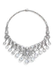 EXTRAORDINARY CARTIER ART DECO DIAMOND NECKLACE