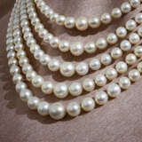 NATURAL PEARL AND DIAMOND NECKLACE - фото 2