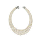 NATURAL PEARL AND DIAMOND NECKLACE - фото 4