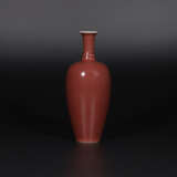 A VERY RARE PEACHBLOOM-GLAZED `THREE-STRING` VASE, LAIFU ZUN - photo 1