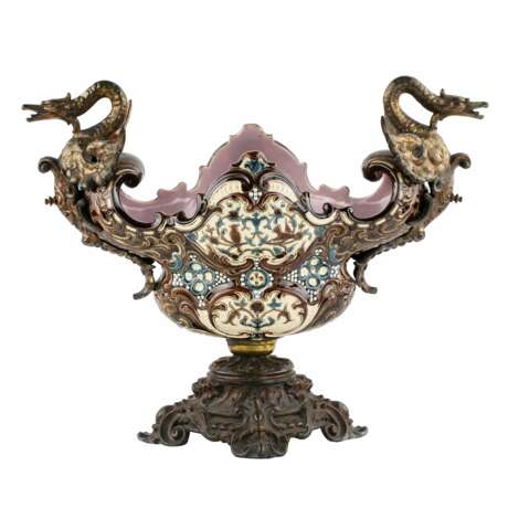 Majolica jardinière. - Foto 1