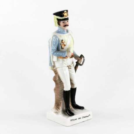 Porcelain hussar during the Napoleonic wars. - фото 2