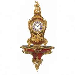 Clock with console in Boulle style