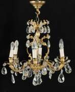 Ceiling lights. Six-candle chandelier in Rococo style. Europe. First half of 20th century