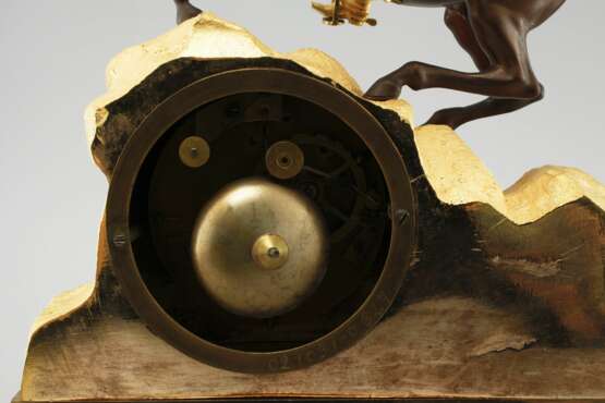 Mantel clock Cavalryman - photo 3