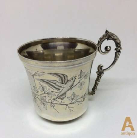 Coffee cup with saucer - photo 3