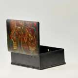 Antique Russian Box Scene from a Russian boyar life - Foto 4