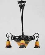 Ceiling lights. Art Nouveau style chandelier. France, 20th century.