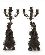 Подсвечники. A pair of candelabra. Belle Epoque