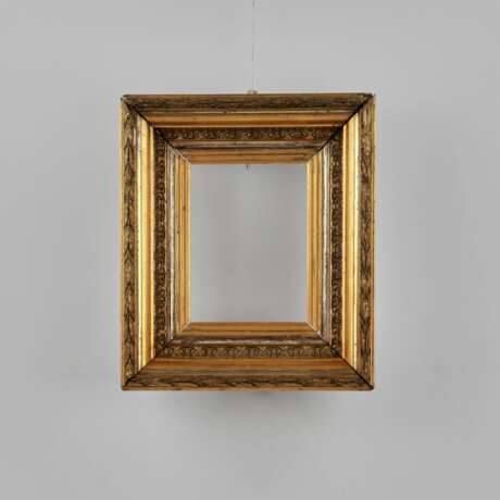 Gilded two-baguette picture frame - photo 1