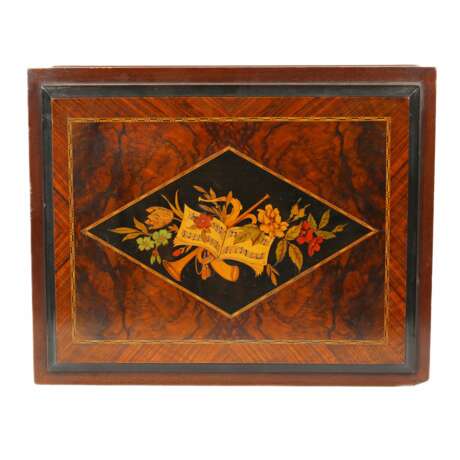 Marquetry box. France. Third quarter of the 19th century. - Foto 2