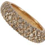 Ring: aufwändig und sehr dekorativ gefertigter Brillant-Goldschmiedering mit fancy Brillanten, ca. 2,2ct - Foto 2