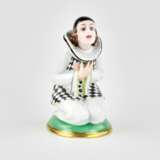 "Pierrot" Porcelain figurine. Hackefors - Foto 1