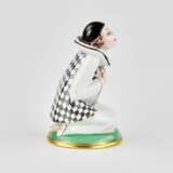 "Pierrot" Porcelain figurine. Hackefors - Foto 2