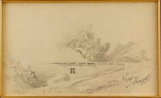 Crimean landscape. Meshchersky Arseny Ivanovich. Rubezh of the 19-20th centuries. - photo 2