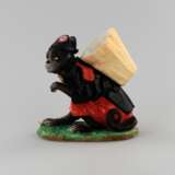 Porcelain pencil holder "Monkey in the shape of Napoleon". - фото 2