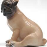 Royal Copenhagen. Pug Puppy. 1955 year. - фото 3