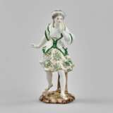 Porcelain figurine Lady in Green. France. 19th century. - фото 7