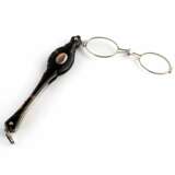 Silver French tortoiseshell lorgnette. - Foto 1