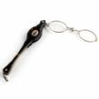 Silver French tortoiseshell lorgnette. - Jetzt bei der Auktion