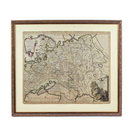 Map of Russia at the end of the 17th century. - photo 1