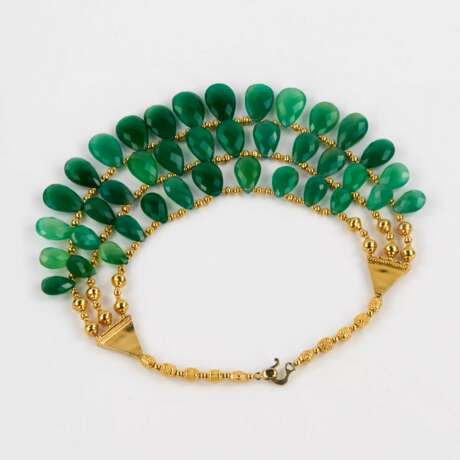 Chrysoprase necklace. - Foto 3