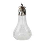 French crystal jug with silver. - фото 2