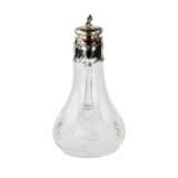 French crystal jug with silver. - фото 4