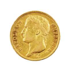 40 francs gold coin from 1810.