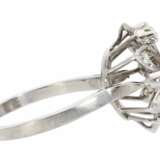 Ring: vintage Diamant-Blütenring - фото 2
