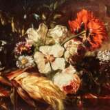 Still life with flowers. jacquelet, spraying - reproduction. - photo 2