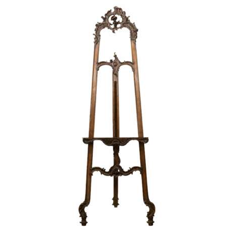 Carved, wooden easel of the turn of the 19th-20th centuries in neo-rococo style. - photo 2