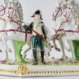 Saxon, sculptural, porcelain group Wedding carriage of Napoleon Bonaparte. - Foto 8