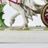 Saxon, sculptural, porcelain group Wedding carriage of Napoleon Bonaparte. - photo 10