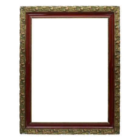 Art Nouveau wooden frame with floral motif. - photo 1